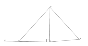diagram showing angles
